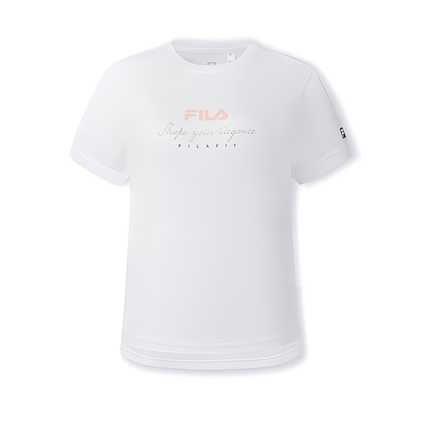

FILA Футболка для фитнеса женская Jade White, Белый, FILA Футболка для фитнеса женская Jade White