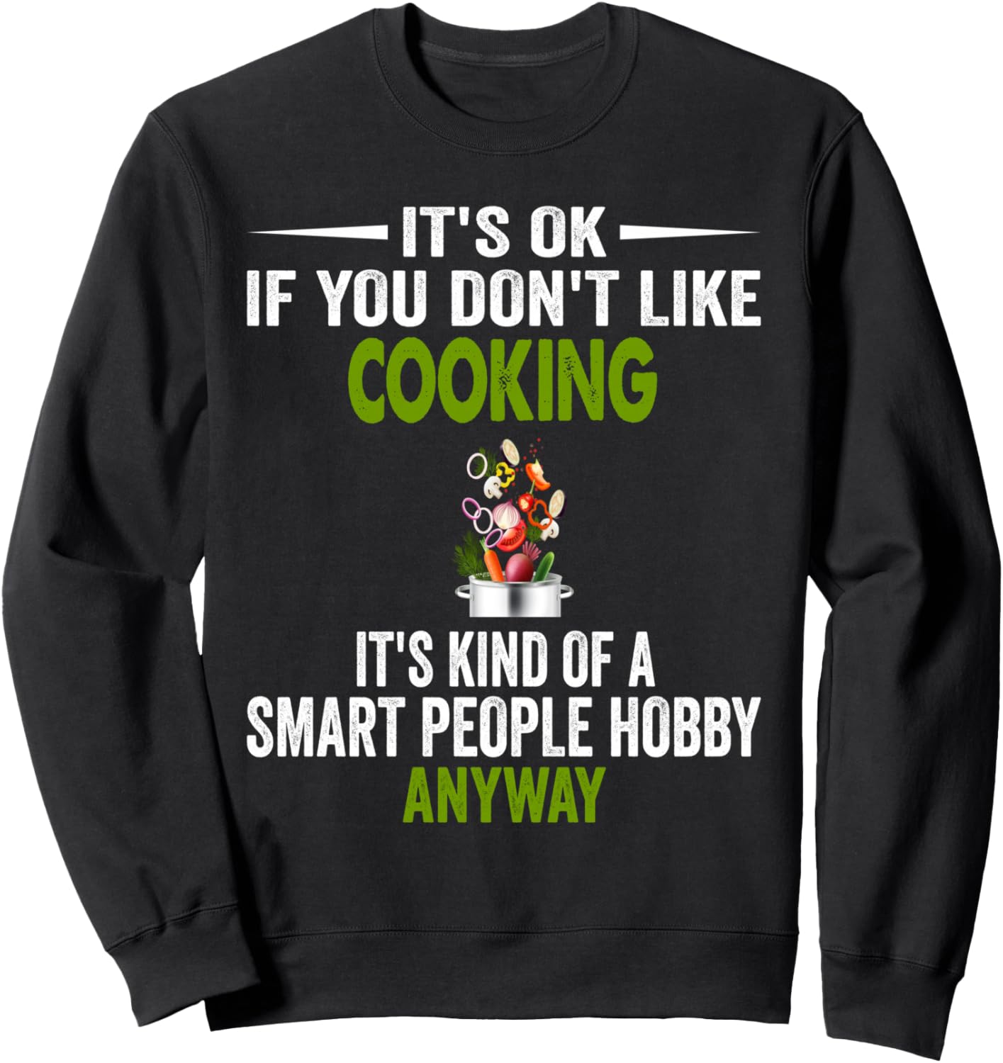 

Забавная толстовка для поваров и шеф-поваров Smart People Hobby Cooking, черная Funny Cooking Lover Gift Co., Черный, Забавная толстовка для поваров и шеф-поваров Smart People Hobby Cooking, черная Funny Cooking Lover Gift Co.