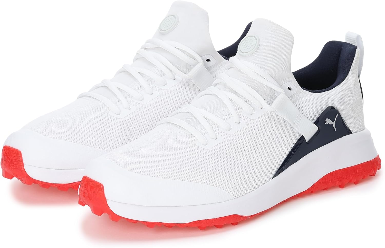 

Мужские гольф-кроссовки Puma Golf Fusion Evo, белый/красный/синий/темно-синий