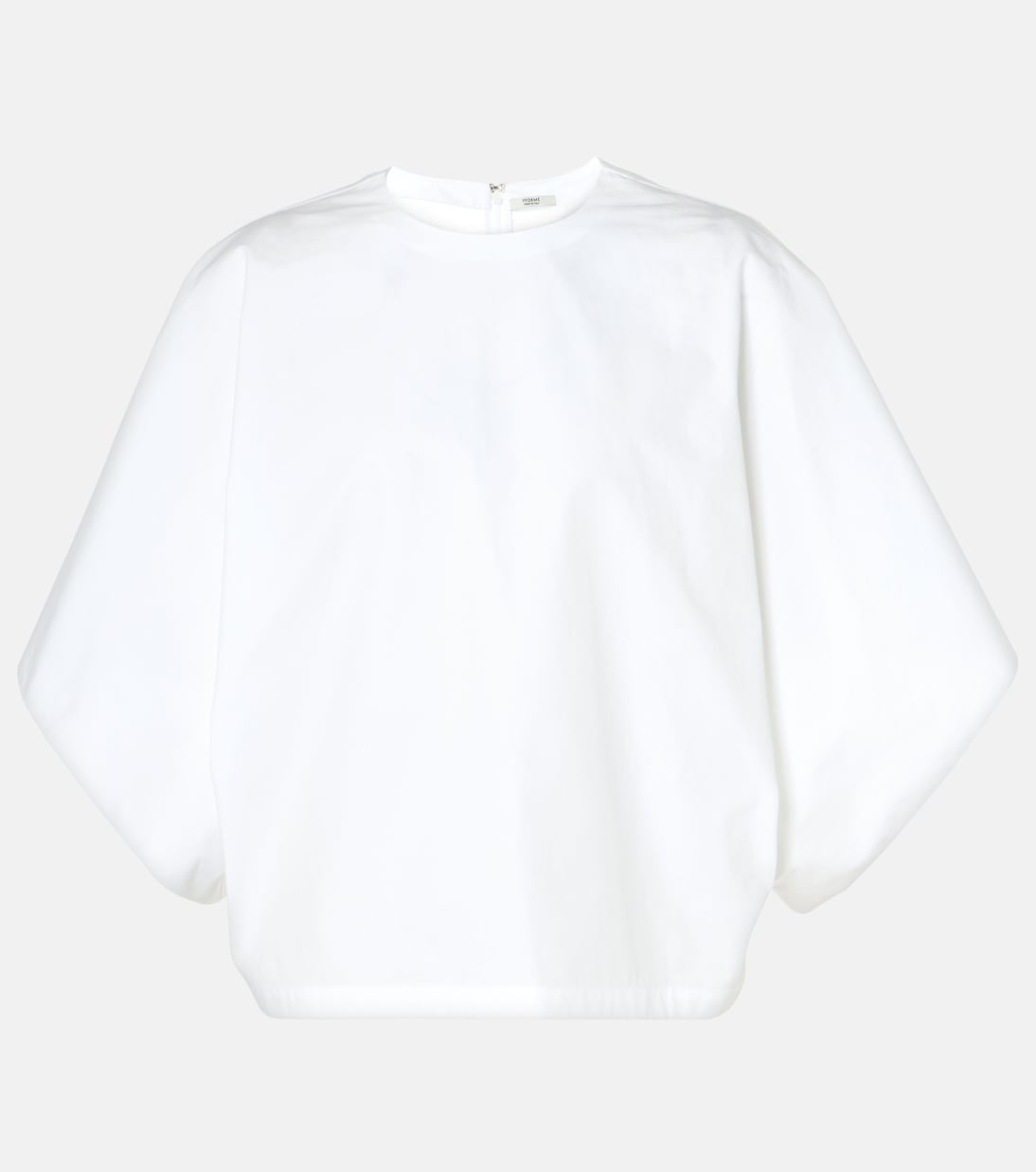 

Хлопковый топ с драпировкой Tenley Fforme, белый