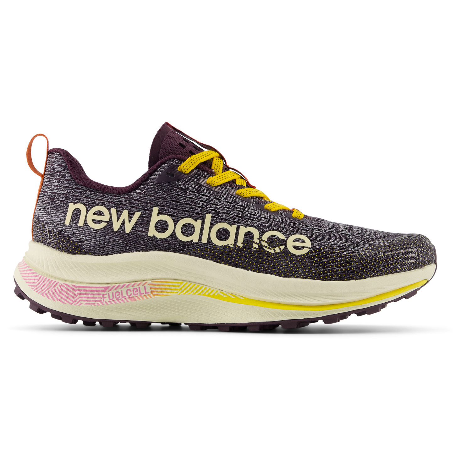 

Кроссовки для бега по пересеченной местности New Balance FuelCell SuperComp Trail, цвет Plum Brown