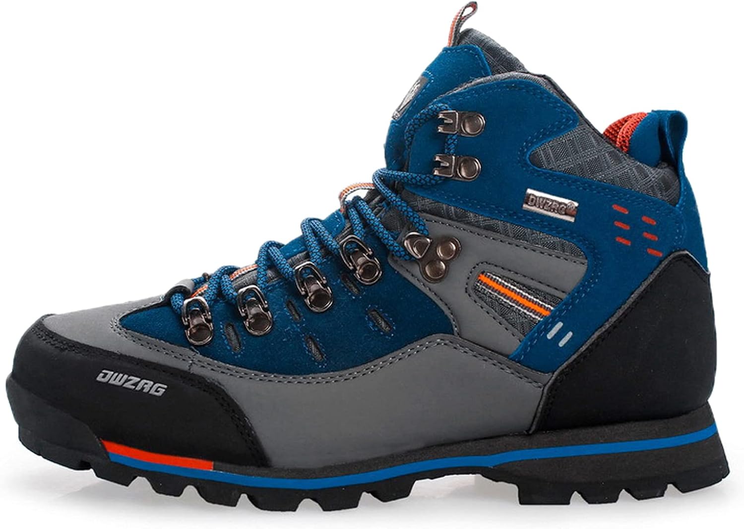 

Ботинки для ходьбы hongrenamz для мужчин и женщин, походные ботинки до щиколотки, обувь для походов, треккинга, альпинизма и рыбалки, высокие ботинки для ходьбы, легкая обувь, синий