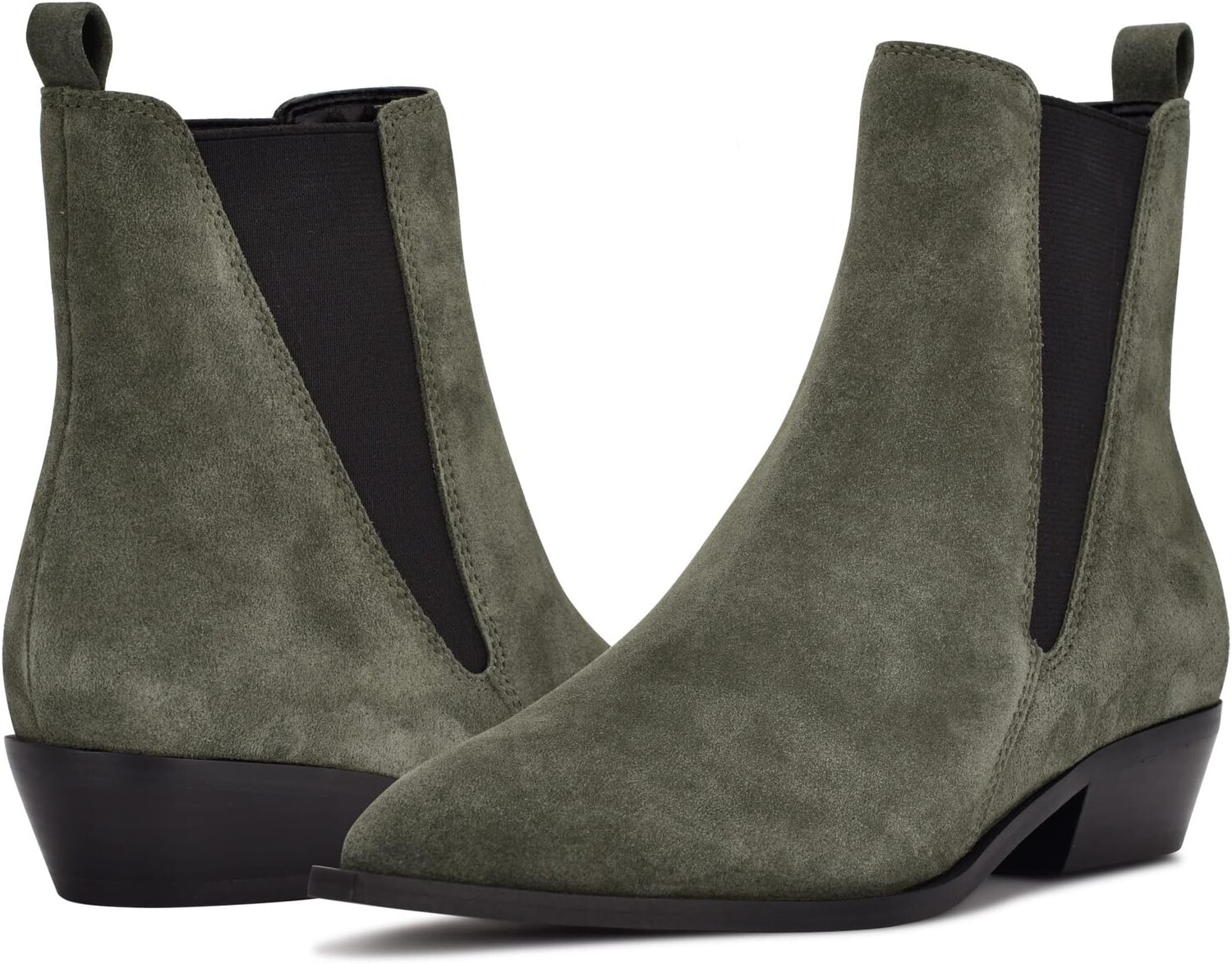

Ботинки Nine West Danzy, цвет Olive Suede