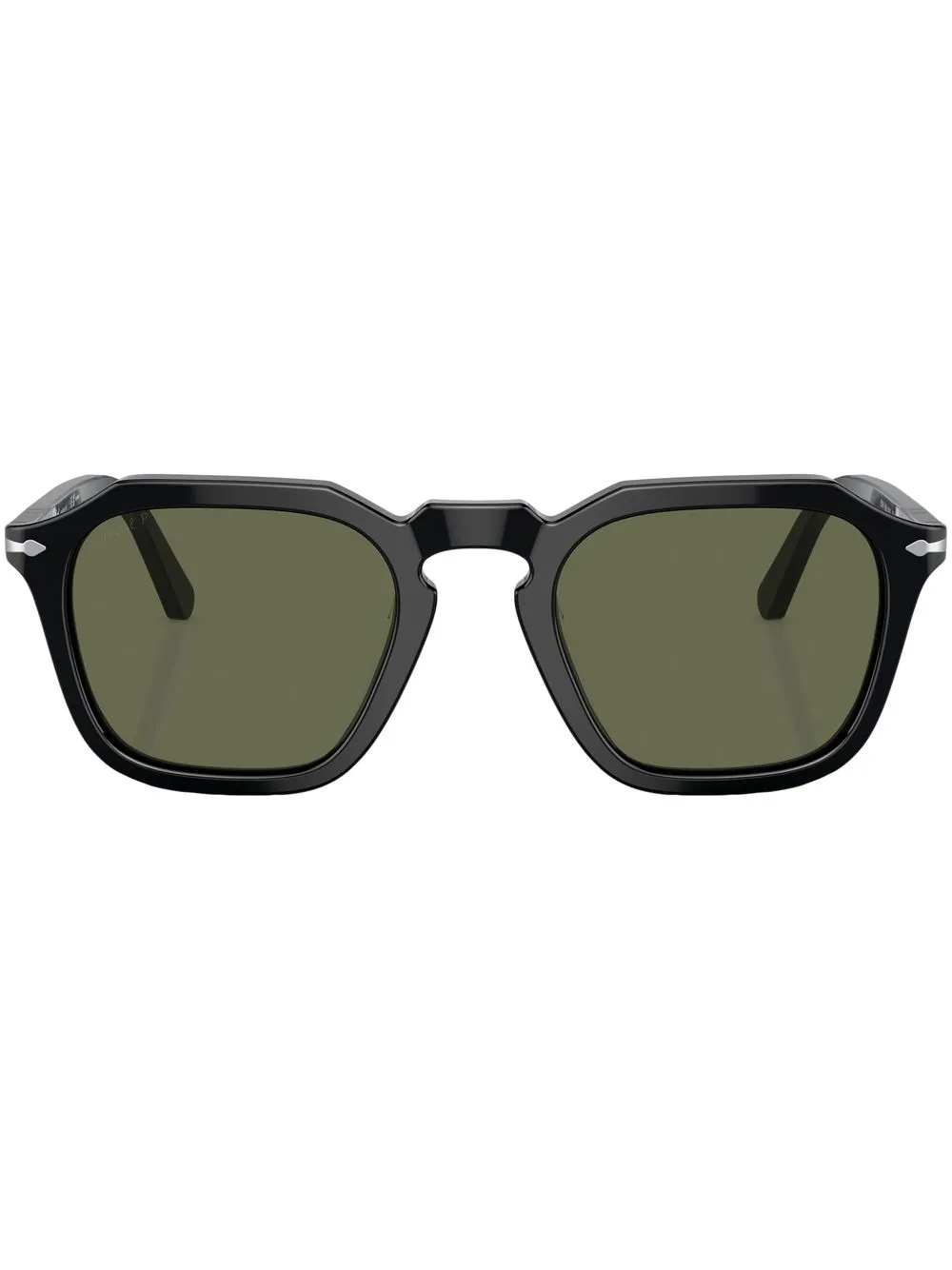 

Солнцезащитные очки в квадратной оправе Persol, черный