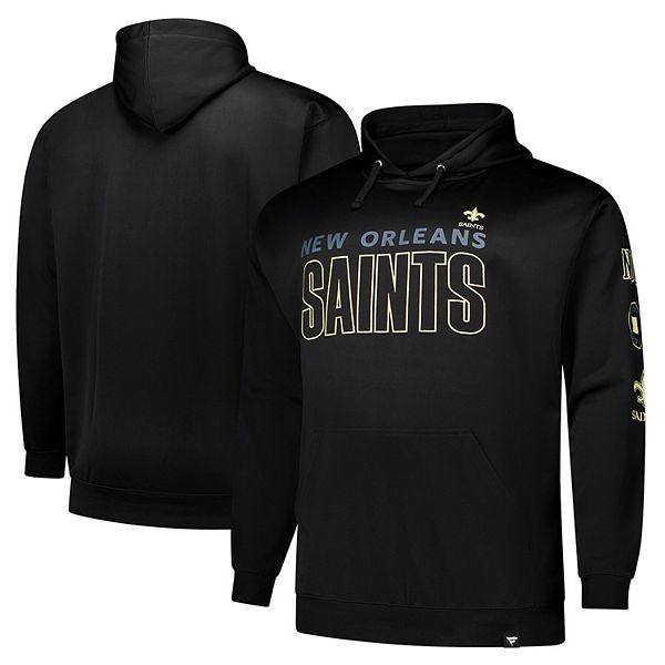 

Мужская черная толстовка с капюшоном New Orleans Saints Big & Tall Fanatics, Черный, Мужская черная толстовка с капюшоном New Orleans Saints Big & Tall Fanatics