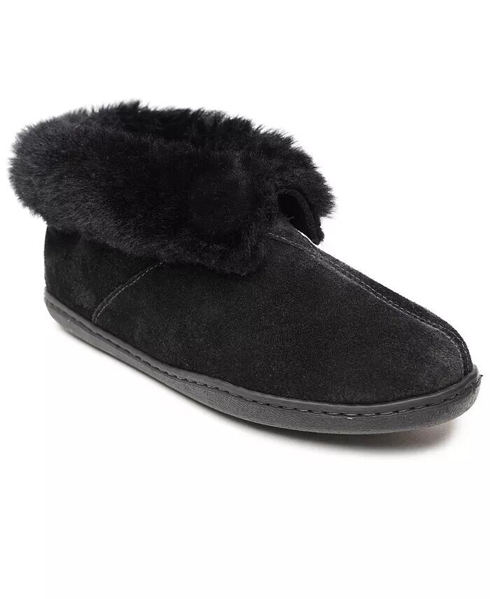 

Женские ботильоны-тапочки Minnetonka, черный