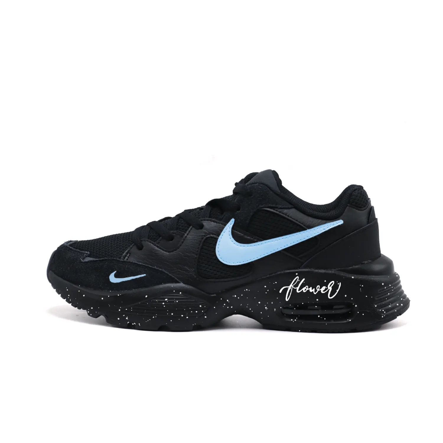 

Nike Легкие низкие кроссовки Air Max Fusion для бега, мужские, светло-синие
