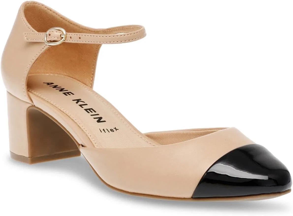 Мужские туфли-лодочки Anne Klein Pearle, Nude Black