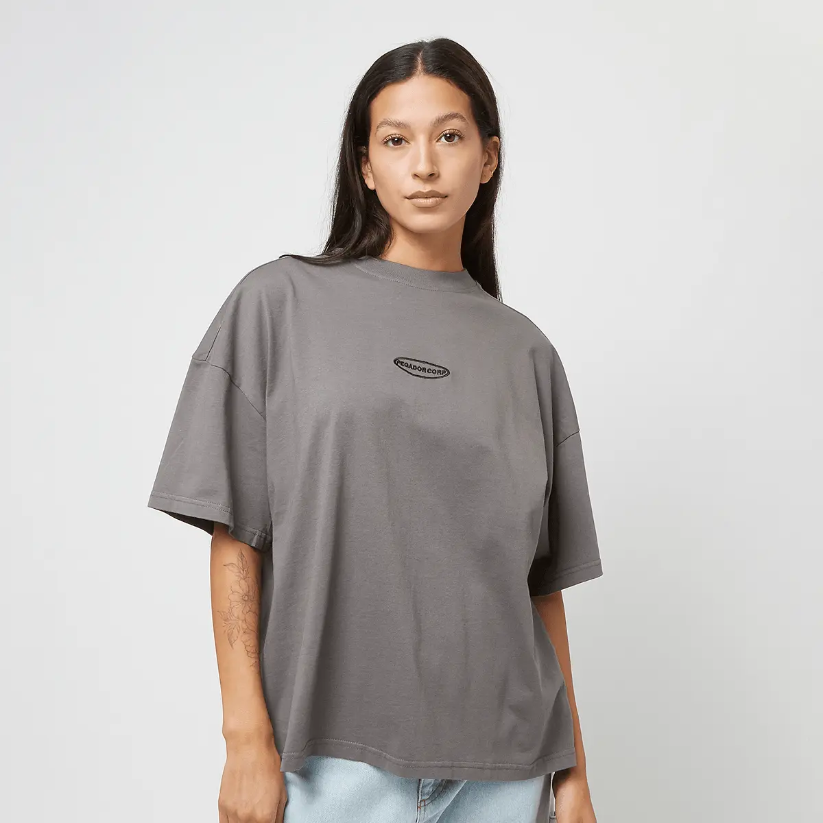 

Футболка Pegador Sora Heavy Oversized Tee, серый