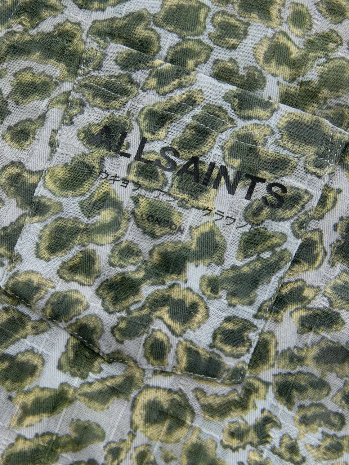 Рубашка на пуговицах стандартного кроя, модель 'Underground' Smallsaints, Olive/Dark Green — фото 4