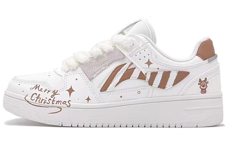 

Кроссовки для скейтбординга Tianji Series Men Low Top White/Brown Lining