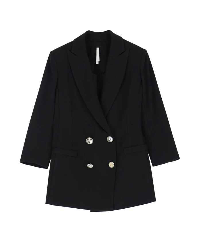 

Двубортное пальто Imperial, черный