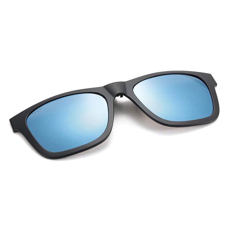 

Металлические прямоугольные солнцезащитные очки Men's Jeep, jsr2013-m18 синий lens