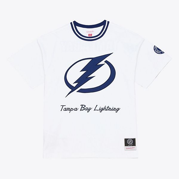 

Мужская белая футболка tampa bay lightning arctic Mitchell & Ness