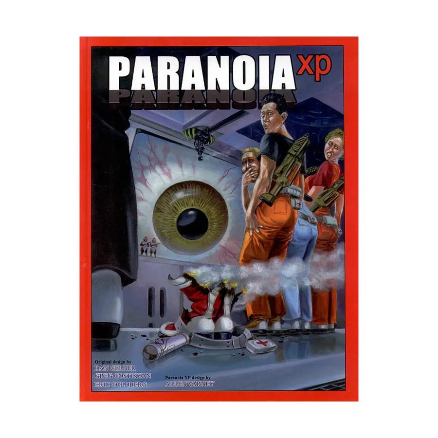 

Paranoia XP (1st Printing), Paranoia XP, твердый переплет