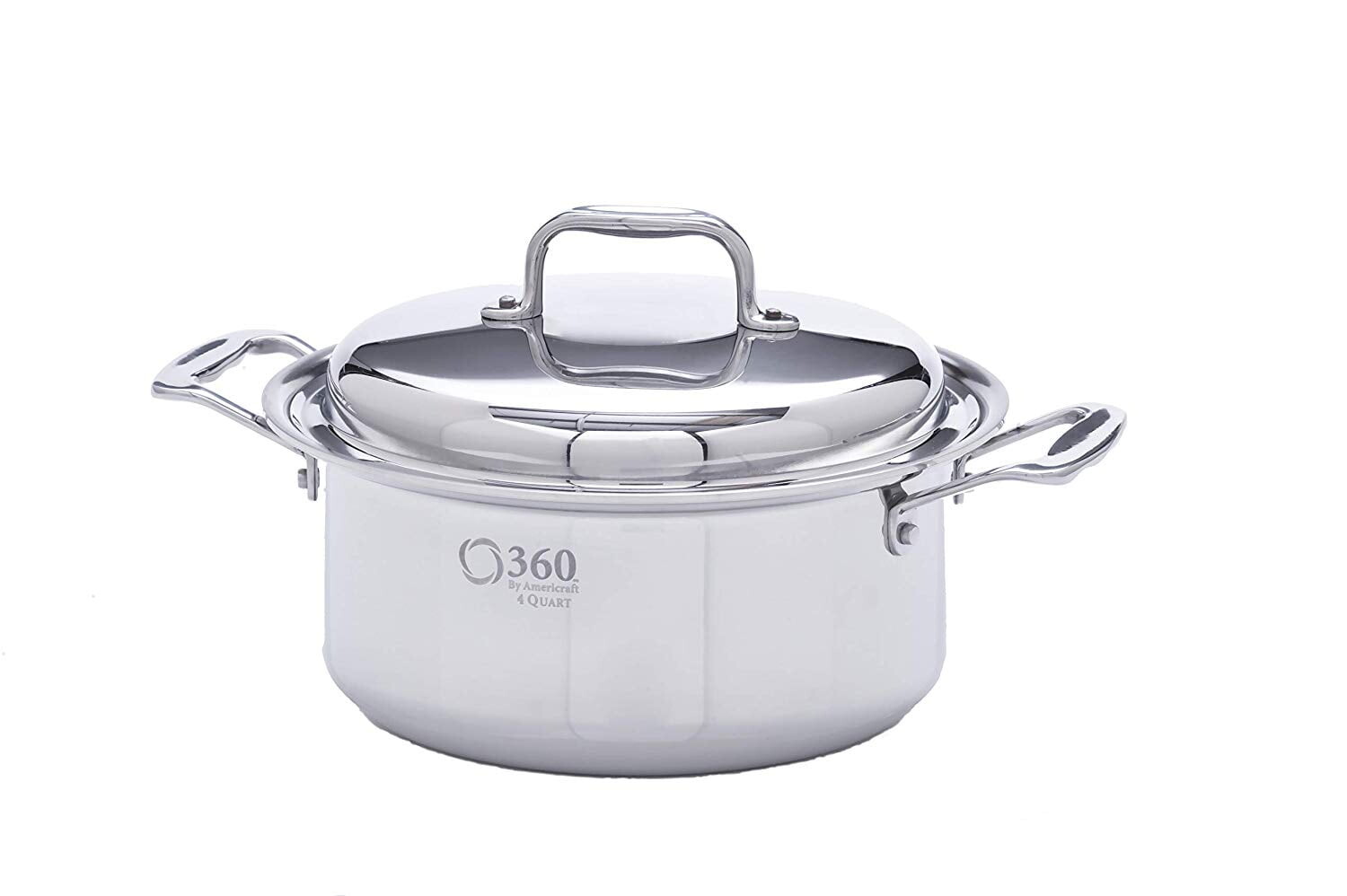 

Кастрюля с крышкой 360 Cookware, 4 литра