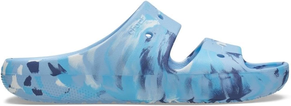 

Унисекс сандалии Crocs Classic Marbled, голубой