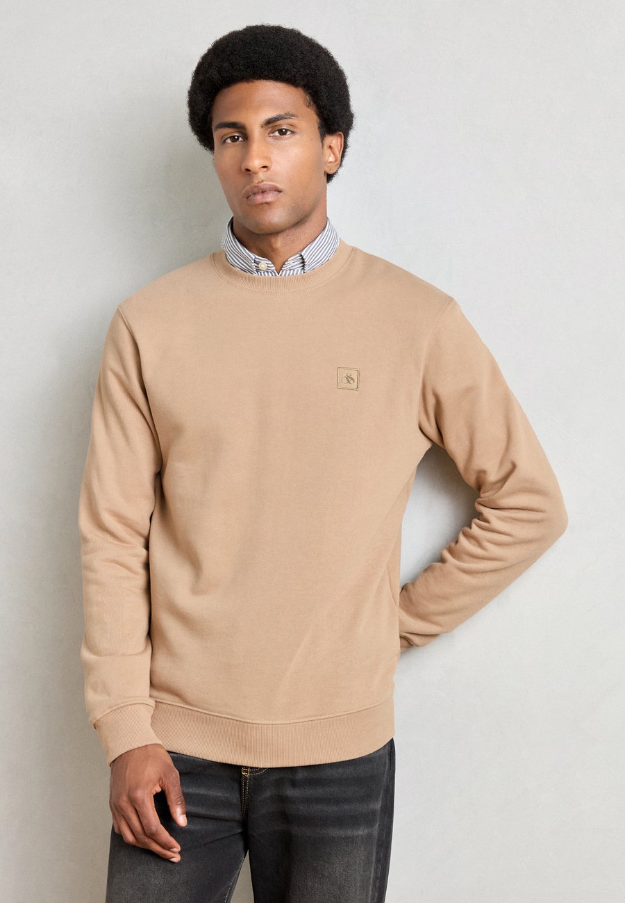 

Толстовка Scotch & Soda SEASONAL CORE REGULAR FIT LOGO, Tannin/Tan