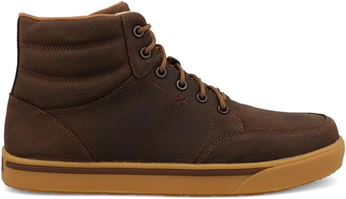 Ботинки Twisted X Men's 15 см, круглый носок, Nano Toe, коричневый — фото 2