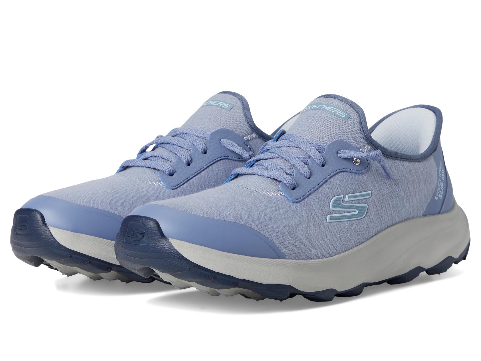 Кроссовки SKECHERS Ridge Oak Hands Free Slip-Ins, цвет Light Blue