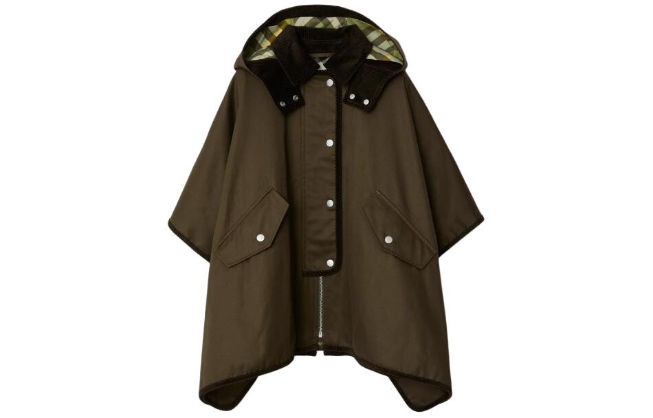 

Куртка-накидка детская Burberry, зеленый