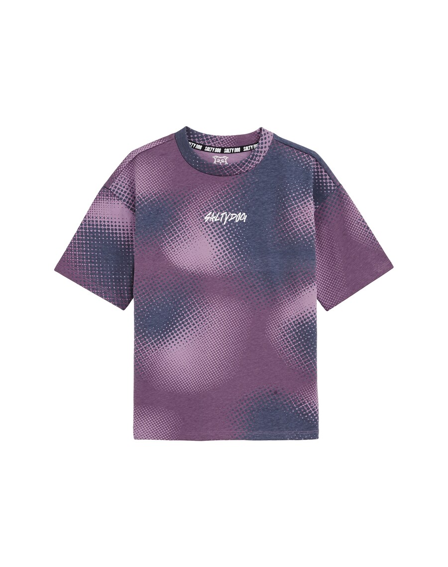 

Рубашка WE Fashion, цвет Purple/Light purple