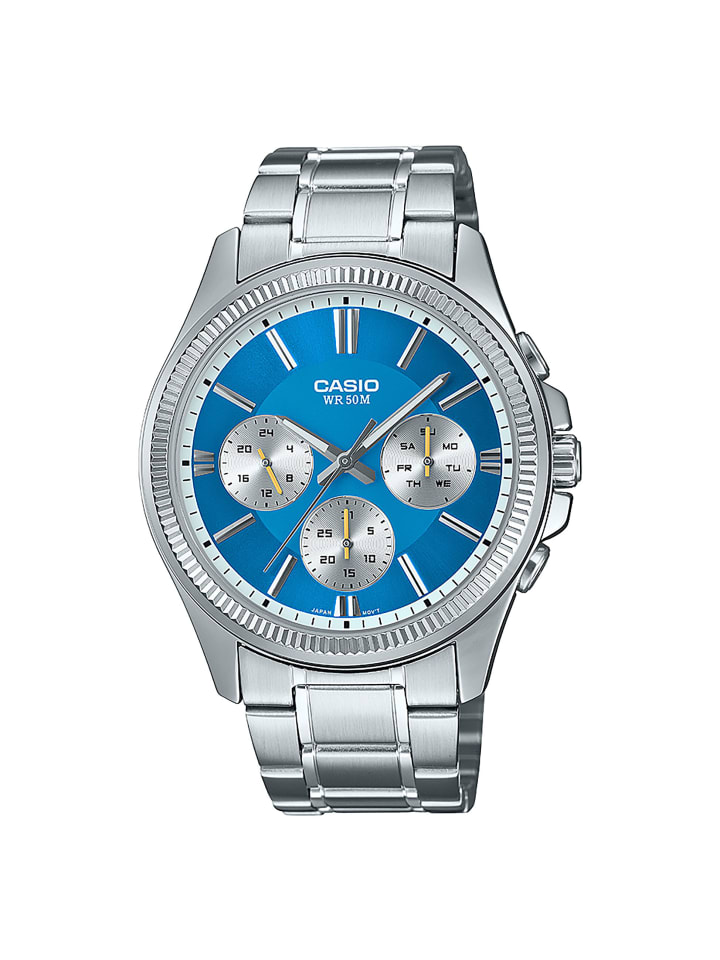 

Casio Мужские часы из нержавеющей стали, 42 мм, серебристого цвета