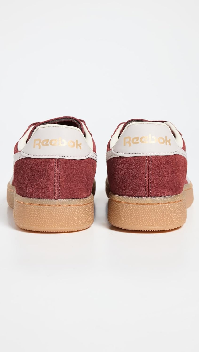 Кроссовки Reebok Unisex Adult Club C Grounds, бордовый — фото 3