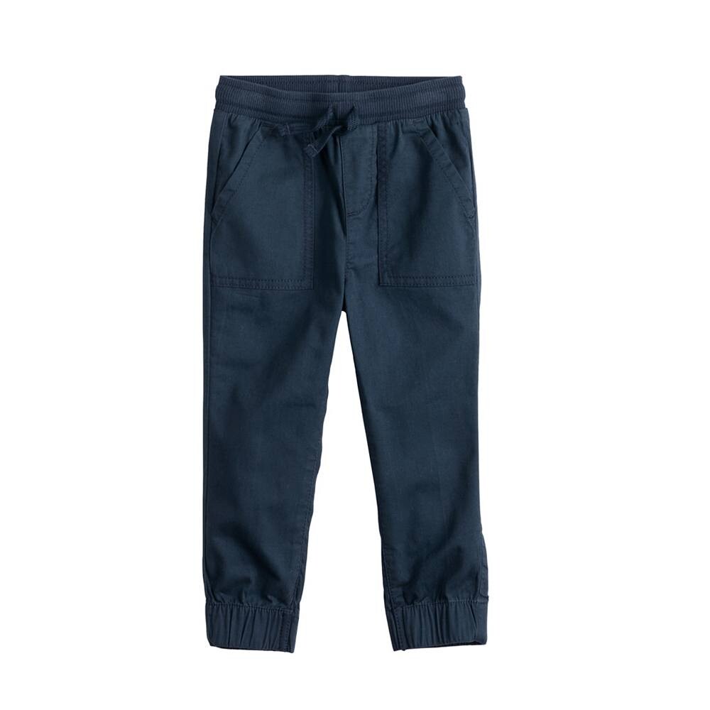 

Саржевые спортивные штаны Jumping Beans для малышей Jumping Beans, цвет Bayou Navy