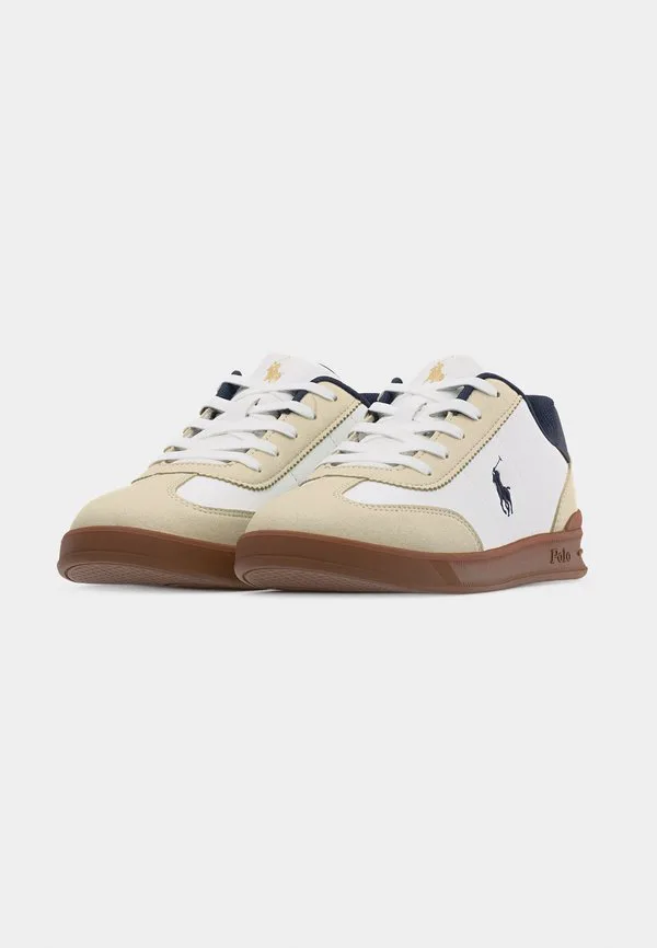 Кроссовки унисекс hollis Polo Ralph Lauren, Paper White/Grey/Navy — фото 3
