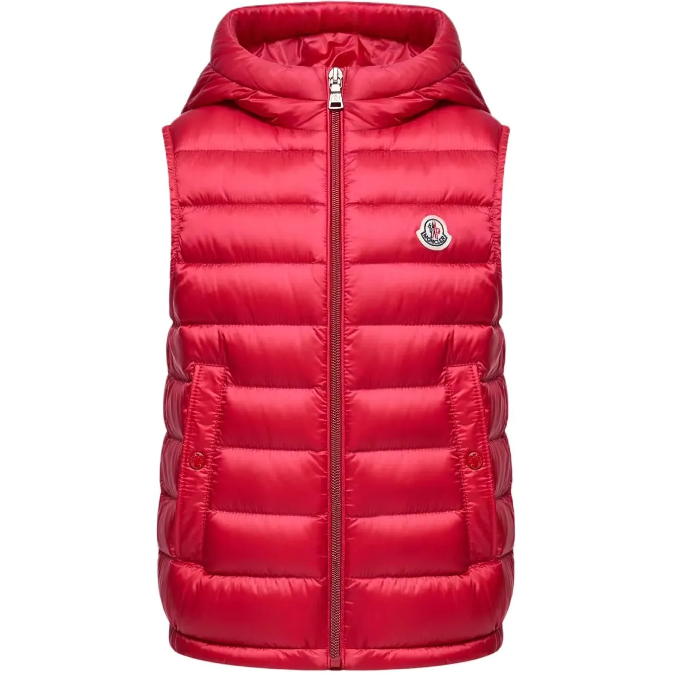 Пуховик SS26 Uzzay Kids' Moncler, Raspberry Red