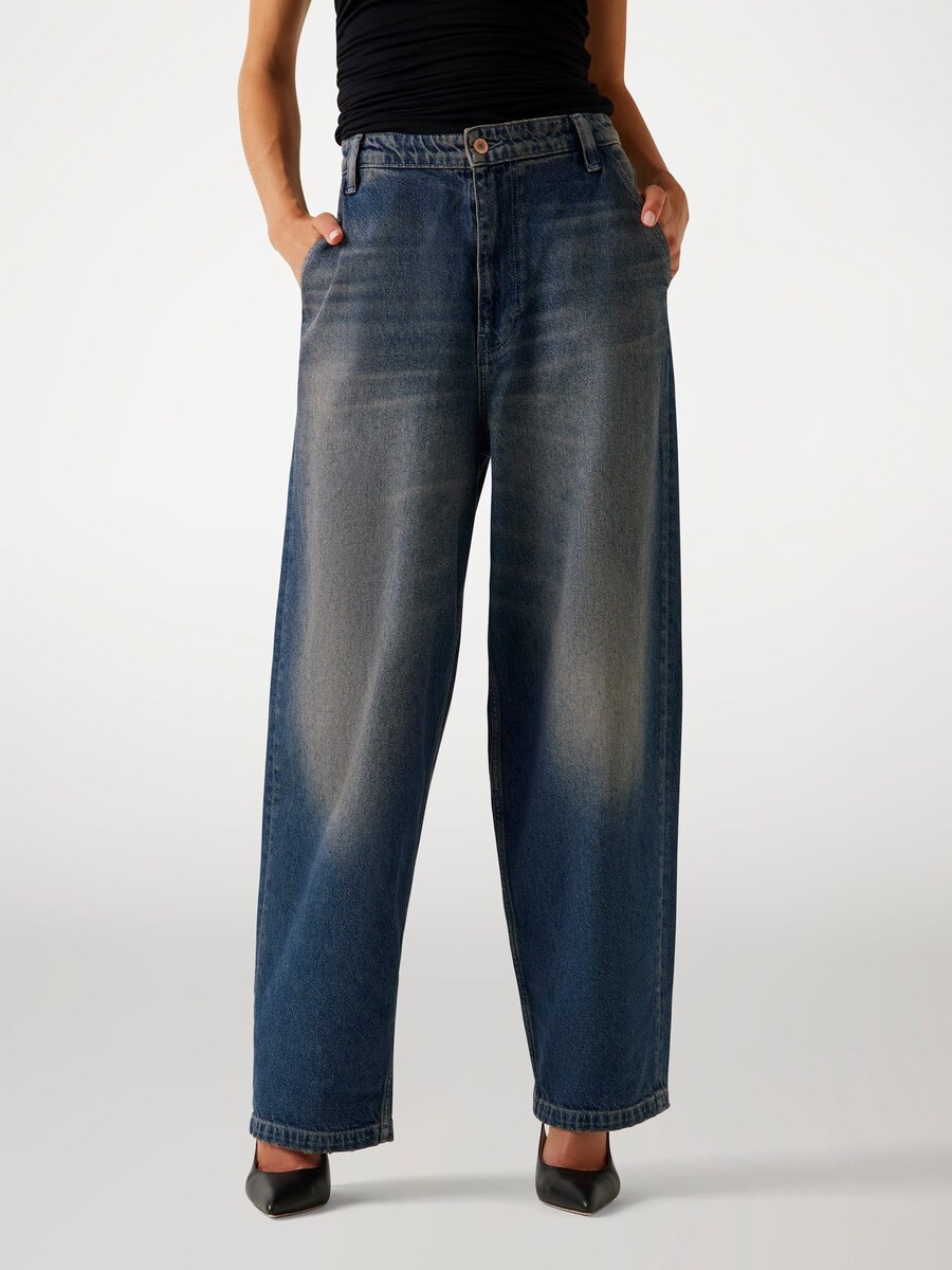 

Джинсы с широкими штанинами GUESS, синий