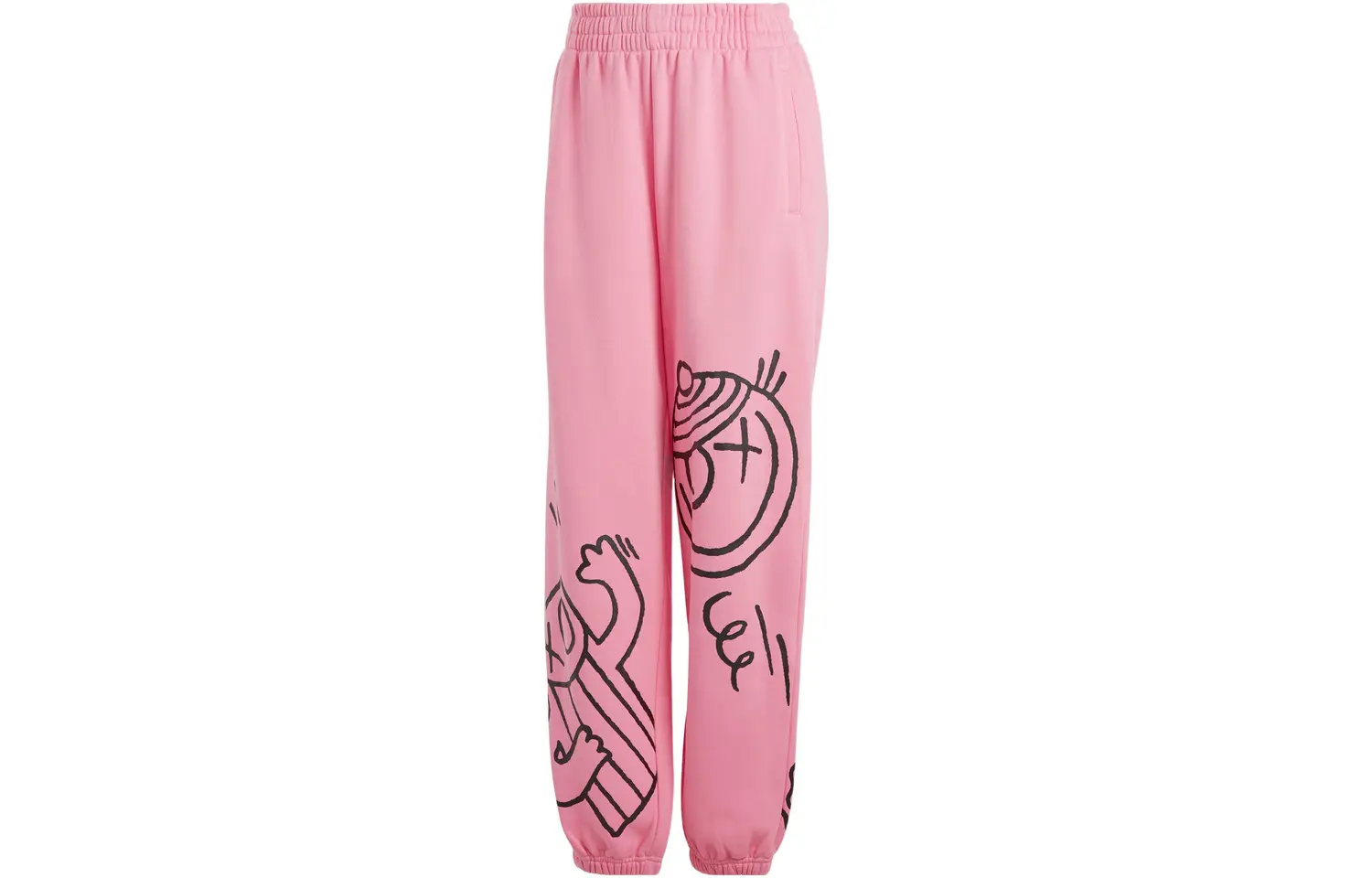 MR.A JOGGERS Вязаные спортивные штаны Женские Благословение Розовый Adidas Originals