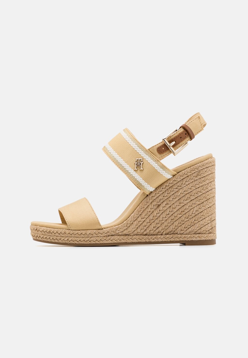 

Сандалии на платформе WEDGE Tommy Hilfiger, цвет harvest wheat