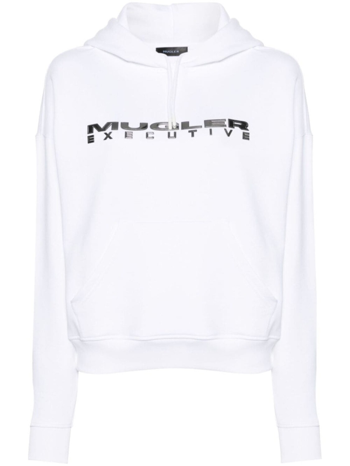 

Худи с логотипом Mugler, белый