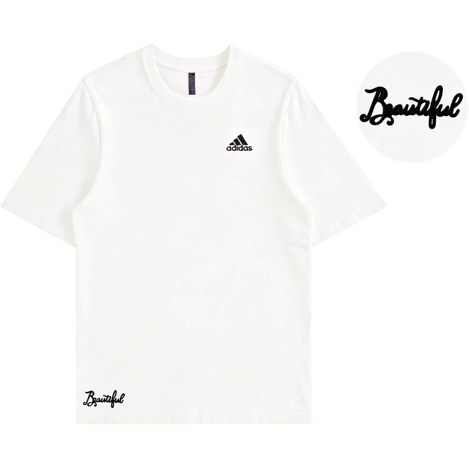Футболка Adidas MUST HAVES Unisex Ecru — фото 3