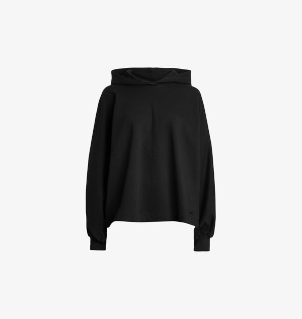 

Свободная хлопковая толстовка с логотипом Artia Allsaints, черный