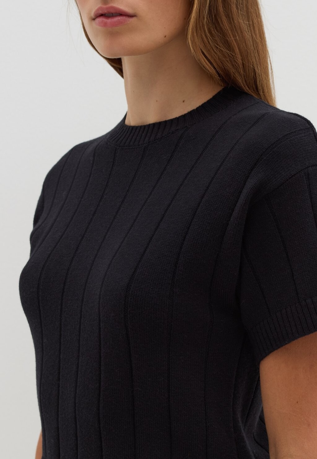 

Базовая футболка SHORT-SLEEVED Stefanel, черный