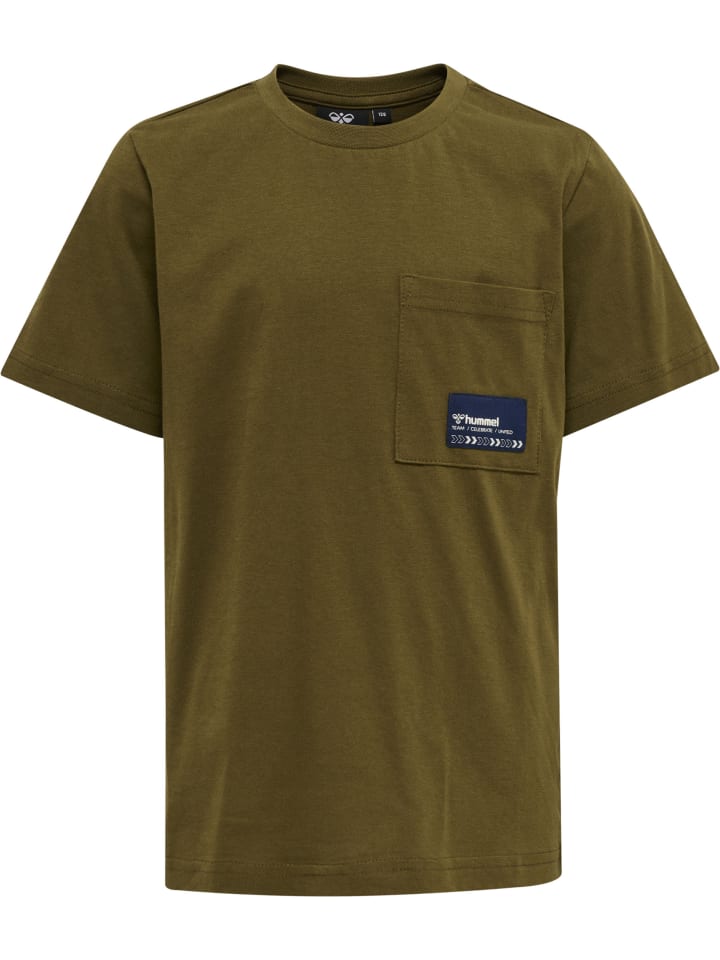 

Футболка Hummel, темно-оливковый