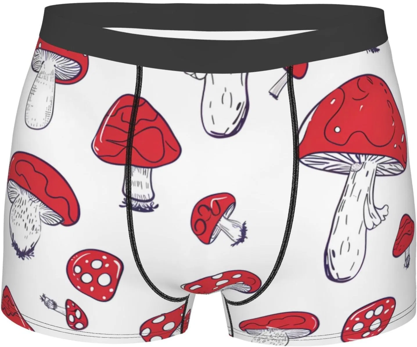 Боксеры с принтом осьминога, Mushrooms 13