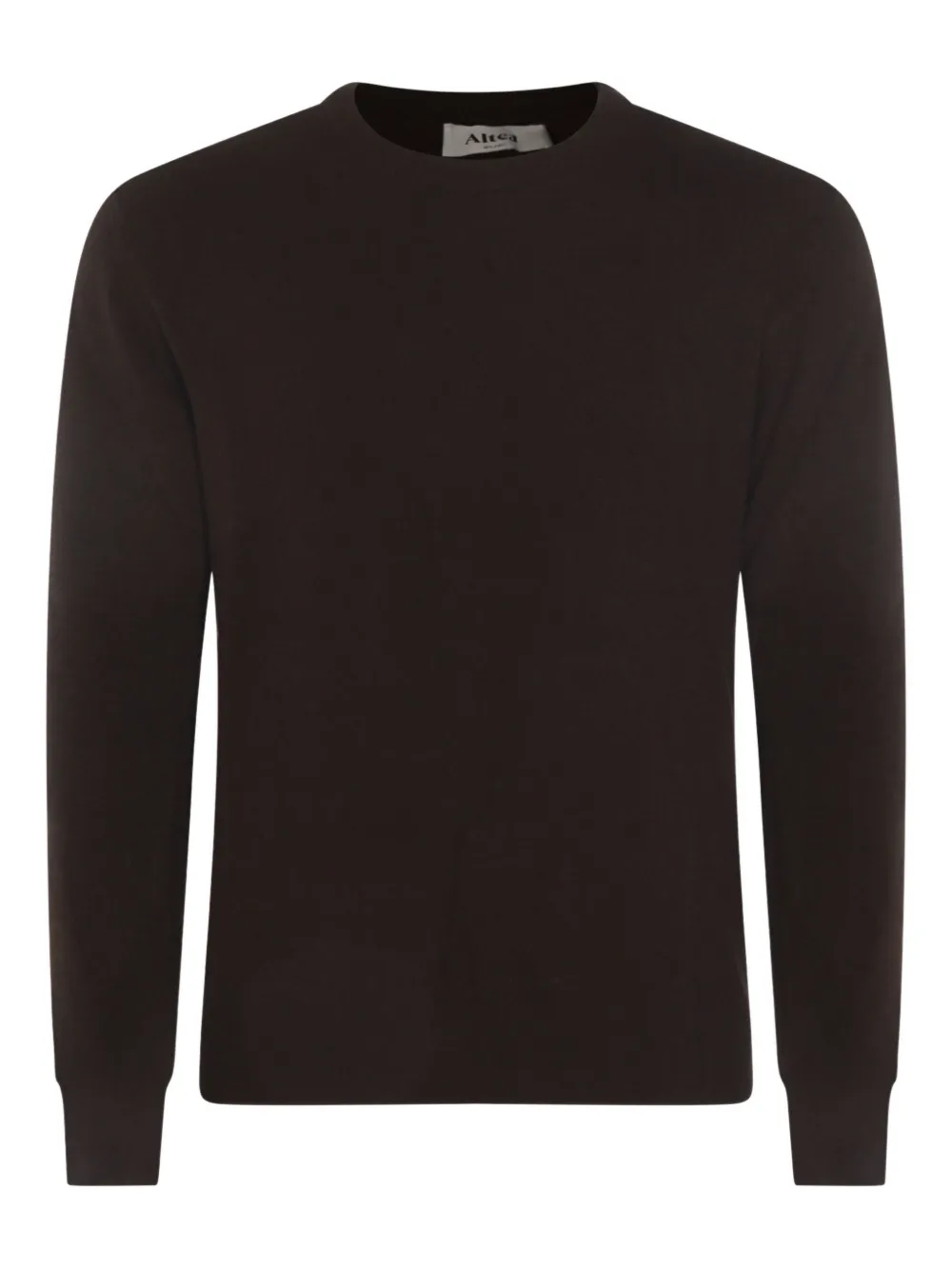 

Шерстяной свитер с круглым вырезом Altea, черный