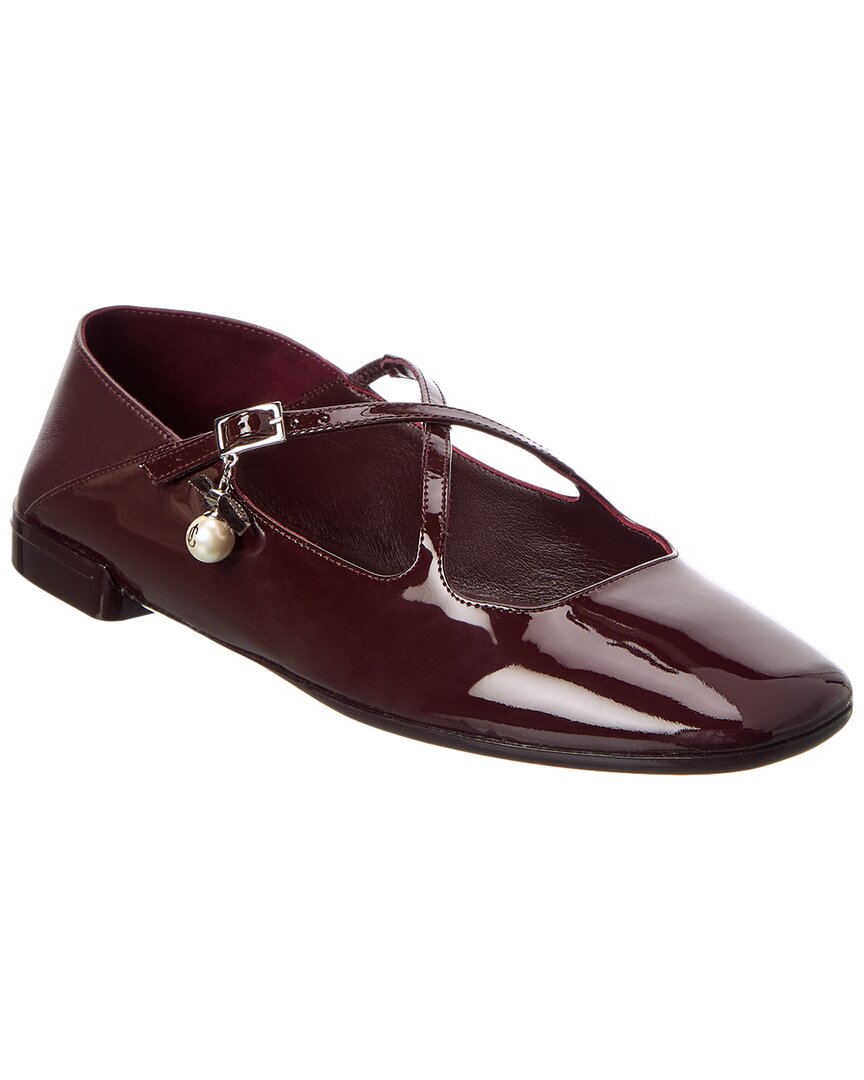 Балетки Jimmy Choo Eleri Patent, красный