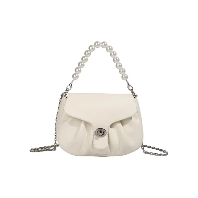 

NOMK Вечерний клатч Сумка через плечо Сумка кроссбоди Женская сумка, Ivory