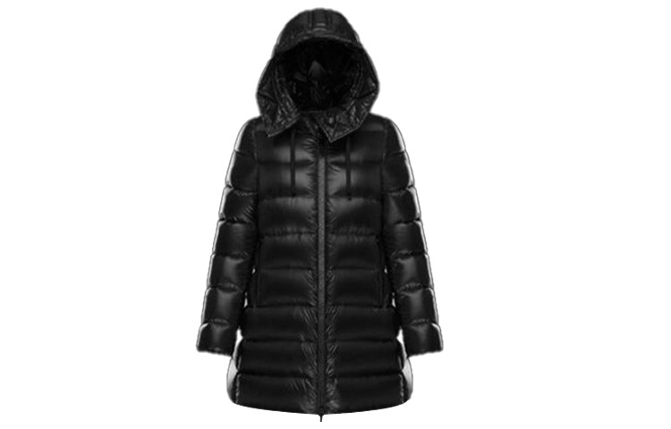 

Пуховик женский черный Moncler