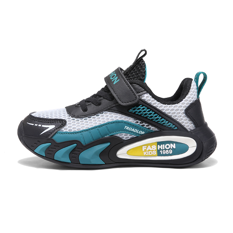 

Нескользящие, легкие, амортизирующие, низкие, детские, подростковые кроссовки TROADLOP, синий