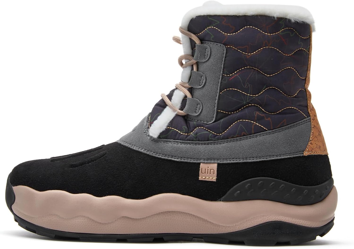 

Мужские платформенные походные кроссовки UIN для прогулок, повседневные, удобные, с художественной росписью, для путешествий, Сан-Диего, San Diego Ⅶ - Midnight Maple Forest