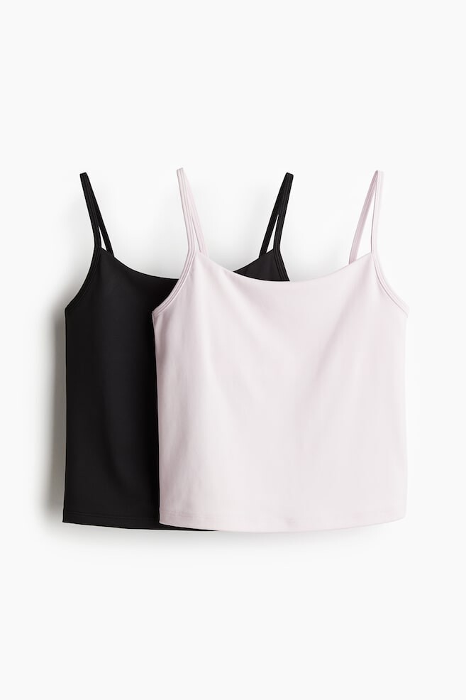 

2 упаковки спортивных топов DryMove H&M, мультиколор