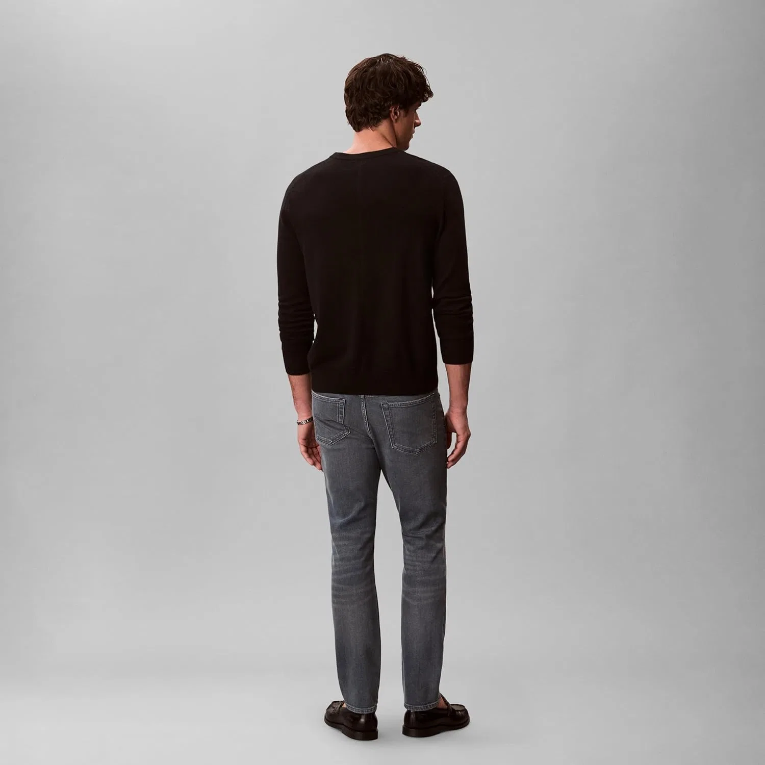 Джинсы Slim Fit Calvin Klein, Blue Ash Stone — фото 4