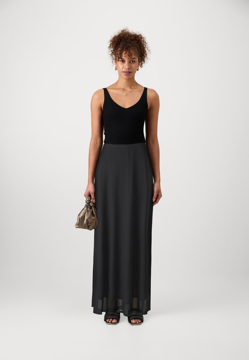 

Юбка макси ONLPARIS SKIRT BOX ONLY Tall, черный