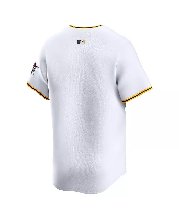 Мужская белая домашняя лимитированная футболка Pittsburgh Pirates Nike — фото 2